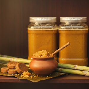 আখের অর্গানিক গুড় ১ কেজি