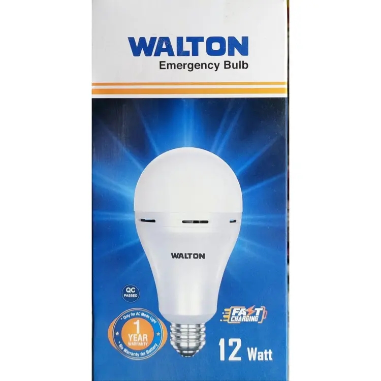 Walton AC DC LED Light Indoor Residential LED Lights Emergency 12Watt Daylight